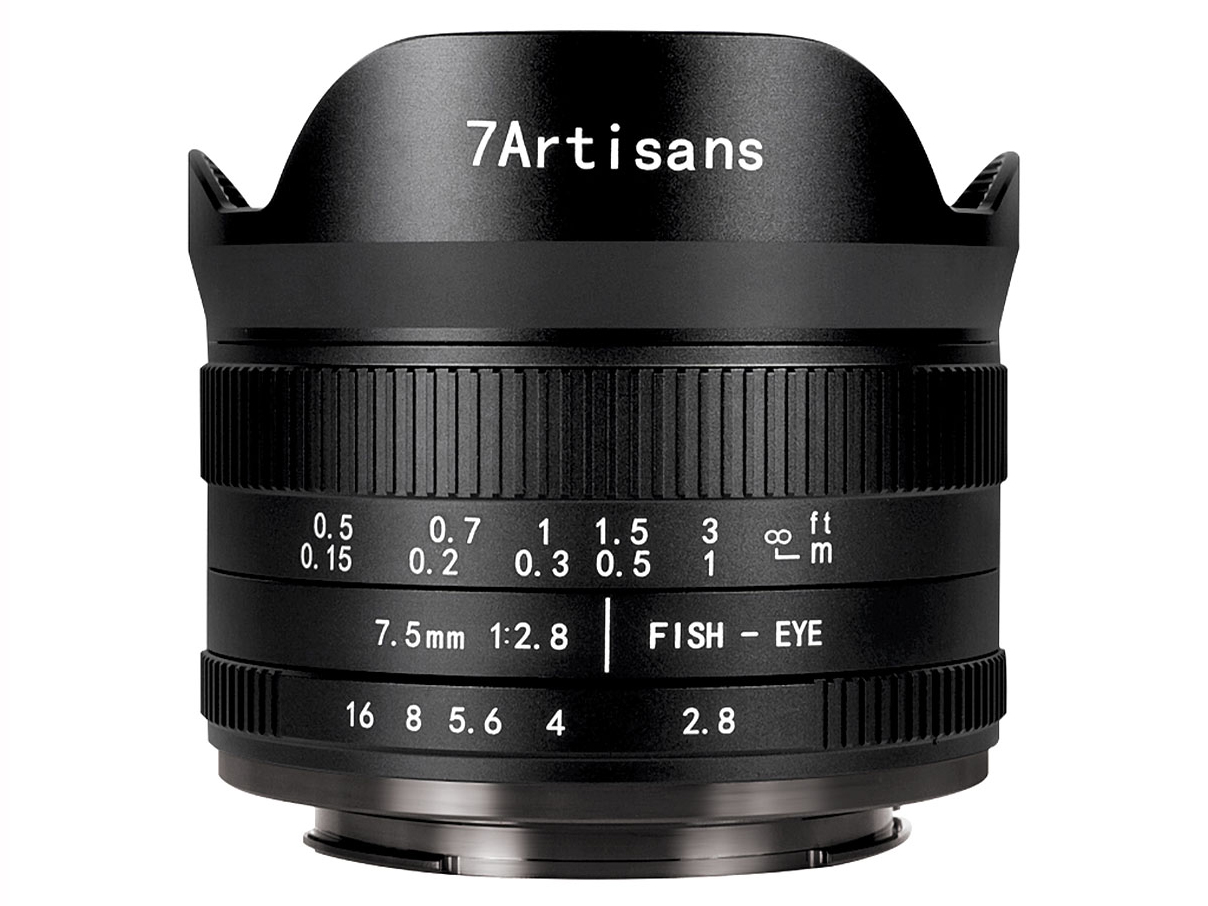 7Artisans 7.5mm F2.8 FISH-EYE II ED 75EB-II [�\�j�[E�p] �̐��i�摜