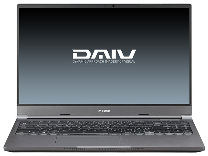 DAIV 5N Core i7 10870H/RTX 3060/16GB������/512GB NVMe SSD/15.6�^WQHD�t�����ڃ��f�� �̐��i�摜