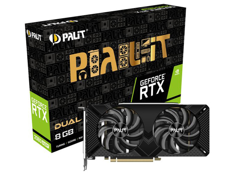 NE6206S018P2-1160A-1 (GeForce RTX 2060 SUPER Dual 8GB) [PCIExp 8GB] �h�X�p��Web���胂�f�� �̐��i�摜