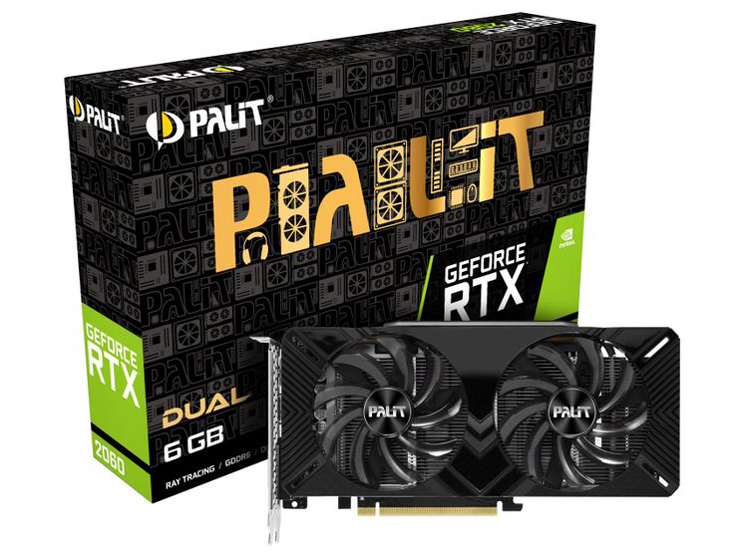 NE62060018J9-1160A-1 (GeForce RTX 2060 Dual 6GB) [PCIExp 6GB] �h�X�p��Web���胂�f�� �̐��i�摜