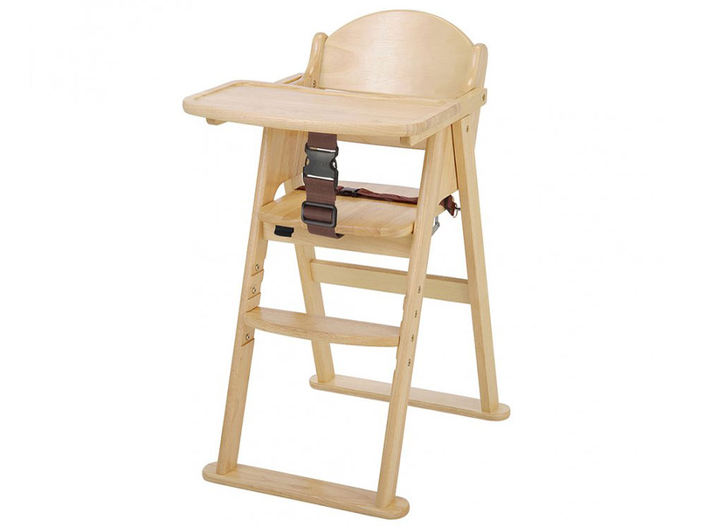 カトージ 木製ハイチェア CENA ステップ切り替え アジャスター付