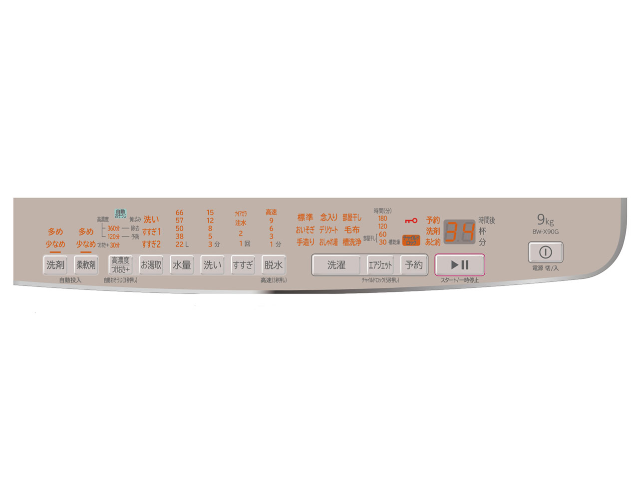 �r�[�g�E�H�b�V�� BW-X90G