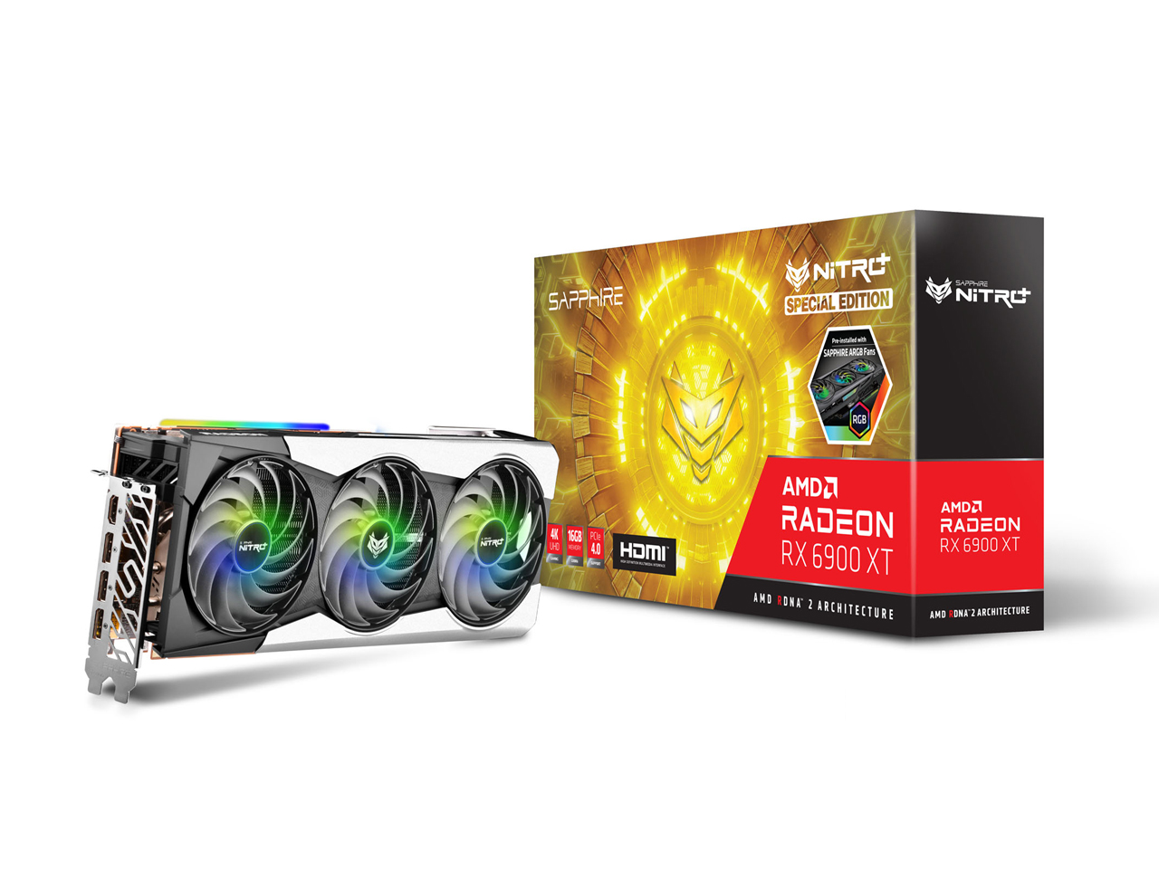 SAPPHIRE NITRO+ Radeon RX 6900 XT OC 16GB GDDR6 Special Edition [PCIExp 16GB] �̐��i�摜