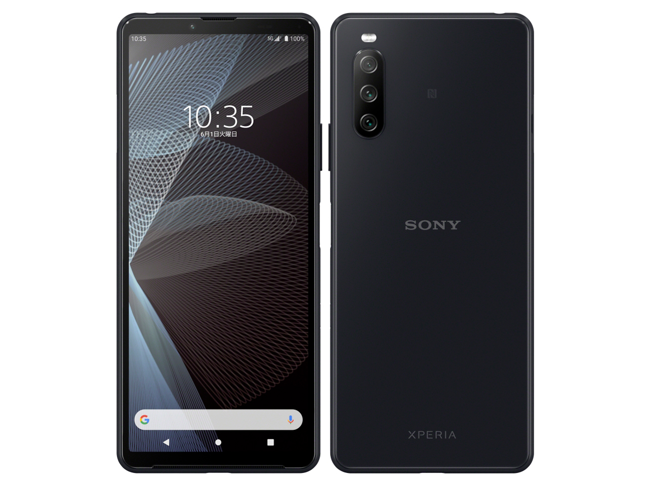 Xperia 10 III ���C���o�C�� [�u���b�N] �̐��i�摜