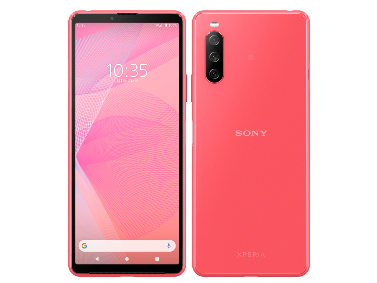 Xperia 10 III ���C���o�C�� [�s���N] �̐��i�摜