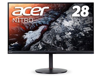 Acer NITRO XV2 28インチ ブラック XV282KKVbmiipruzx 取扱説明書