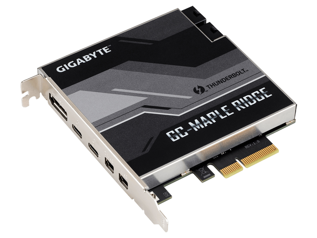 GC-MAPLE RIDGE Rev.1.0 [Thunderbolt4 USB3.2 Gen2/DisplayPort/Mini DisplayPort] �̐��i�摜