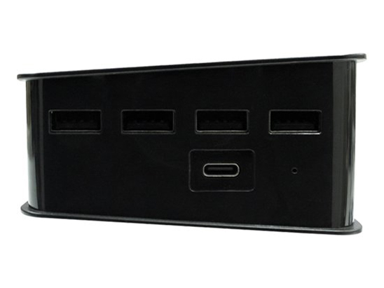 PS5�p 5�|�[�gUSB�n�u ANS-PSV008BK [�u���b�N] �̐��i�摜