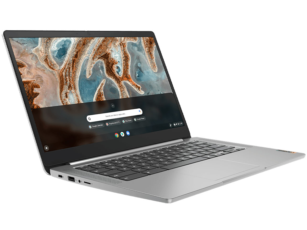 IdeaPad Slim 360 Chromebook Chrome OS�EMediaTek MT8183�E4GB�������[�E64GB eMMC�E14�^�t��HD�t������ �}���`�^�b�`�Ή� 82KN001BJP �̐��i�摜