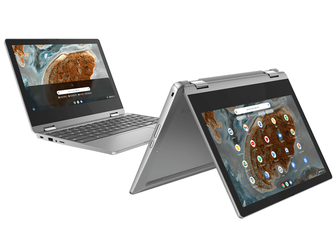 IdeaPad Flex 360 Chromebook Chrome OS�EMediaTek MT8183�E4GB�������[�E32GB eMMC�E11.6�^HD�t������ �}���`�^�b�`�Ή� 82KM000KJP �̐��i�摜