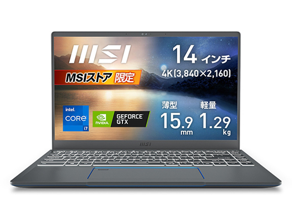 Prestige-14-A11SCS-475JP �̐��i�摜