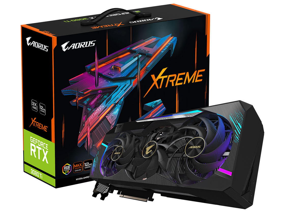 AORUS GV-N308TAORUS X-12GD [PCIExp 12GB] �̐��i�摜