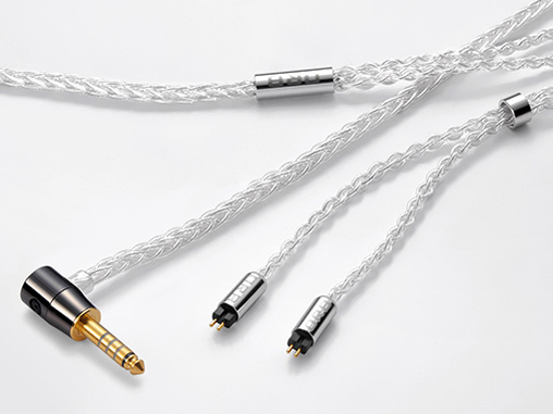 Celestial force C8 Custom IEM 2pin 4.4��L 4.4mm�o�����X(5��)��2�s�� [1.2m] �̐��i�摜