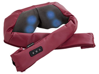 DOCTOR AIR MN-04 RD レッド ドリームファクトリー DOCTORAIR 3DネックマッサージャーS MN-04