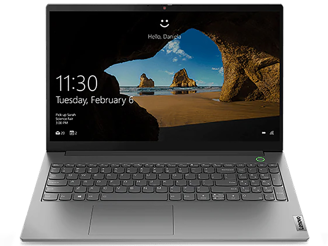 ThinkBook 15 Gen 2 Windows 10 Pro�EAMD Ryzen 5 4500U�E8GB�������[�E256GB SSD�E15.6�^�t��HD�t������ 20VG00C7JP �̐��i�摜