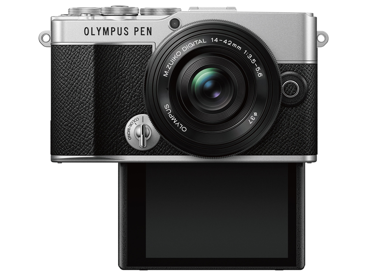 OLYMPUS PEN E-P7 14-42mm EZ�����Y�L�b�g [�V���o�[]