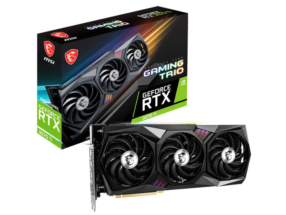 GeForce RTX 3070 Ti GAMING TRIO 8G [PCIExp 8GB] �̐��i�摜