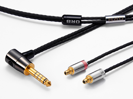 Clear force Ultimate Pentaconn ear Long 4.4��L 4.4mm�o�����X(5��)�̐�p�[�q [1.2m] �̐��i�摜