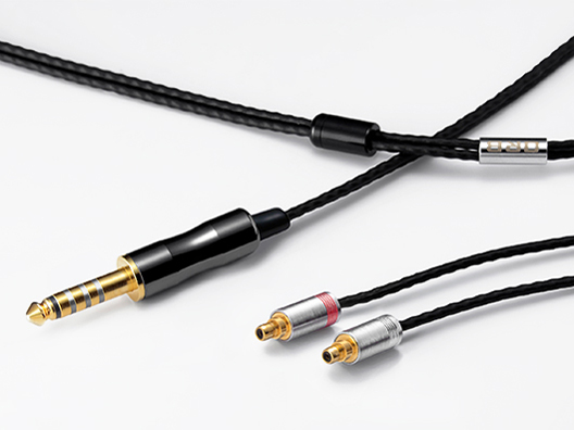 Clear force Ultimate Pentaconn ear Long 4.4�� 4.4mm�o�����X(5��)�̐�p�[�q [1.2m] �̐��i�摜