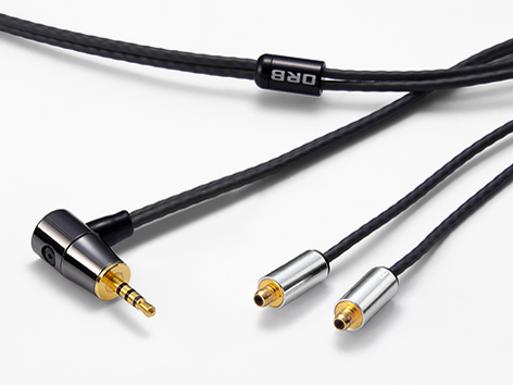 Clear force Nova 2nd generation Pentaconn ear 2.5��L 2.5mm(4��)�̐�p�[�q [1.2m] �̐��i�摜