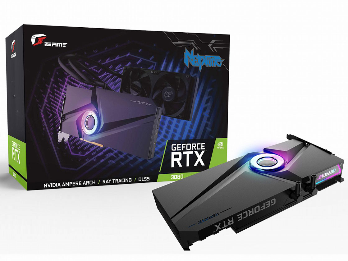 iGame RTX 3080 Neptune OC 10G [PCIExp 10GB] �̐��i�摜