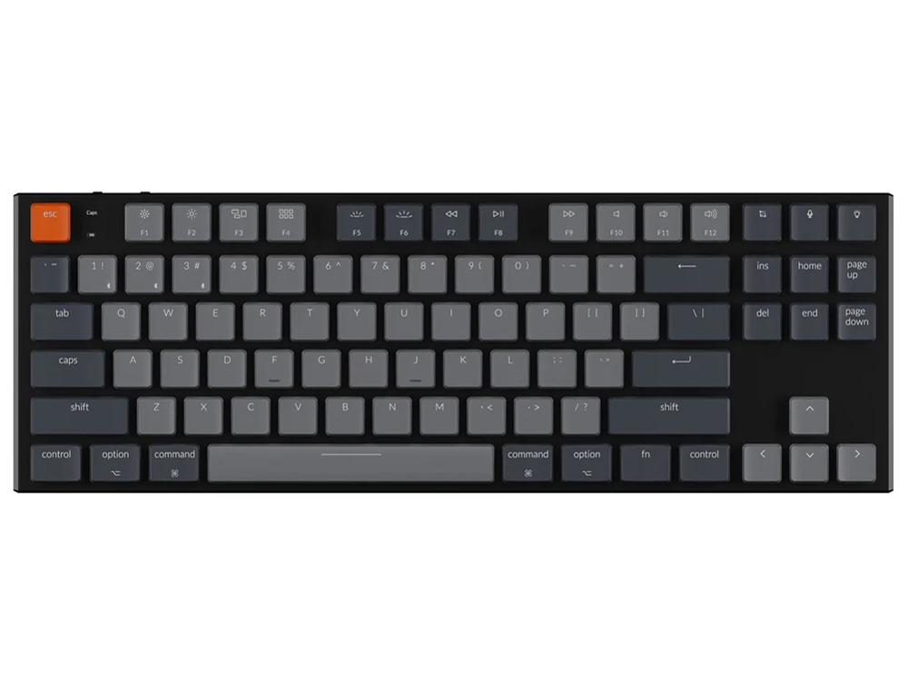 K1 Wireless Mechanical Keyboard White LED �e���L�[���X US �Ԏ� �̐��i�摜