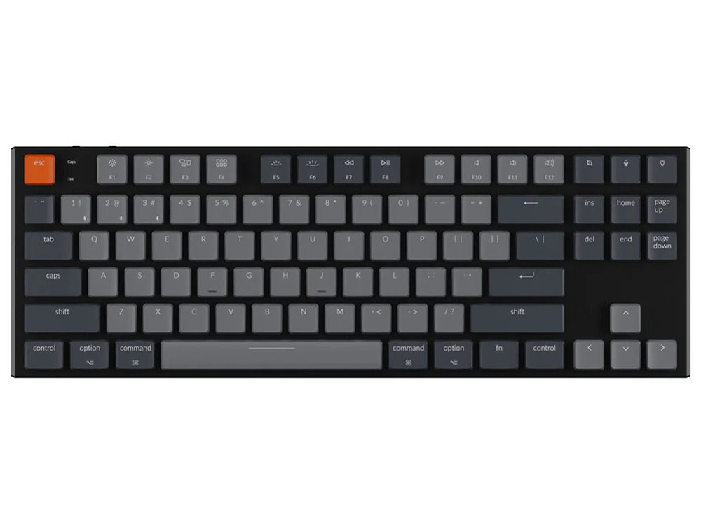 K1 Wireless Mechanical Keyboard White LED �e���L�[���X US ���� �̐��i�摜