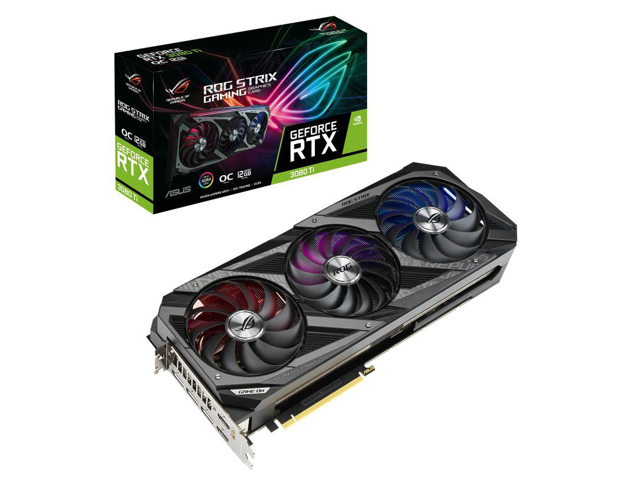 ROG-STRIX-RTX3080TI-O12G-GAMING [PCIExp 12GB] �̐��i�摜