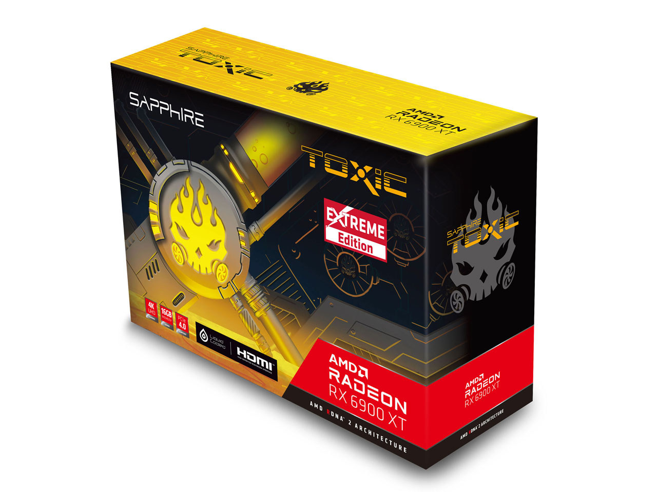 SAPPHIRE TOXIC Radeon RX 6900 XT OC 16G GDDR6 Extreme Edition [PCIExp 16GB]
