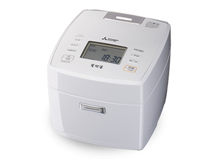 三菱電機 1升炊き NJ-VVC18-W 炊飯器 2022年製 三菱電機 備長炭 炭炊釜 NJ-VVC18 価格比較 - 価格.com