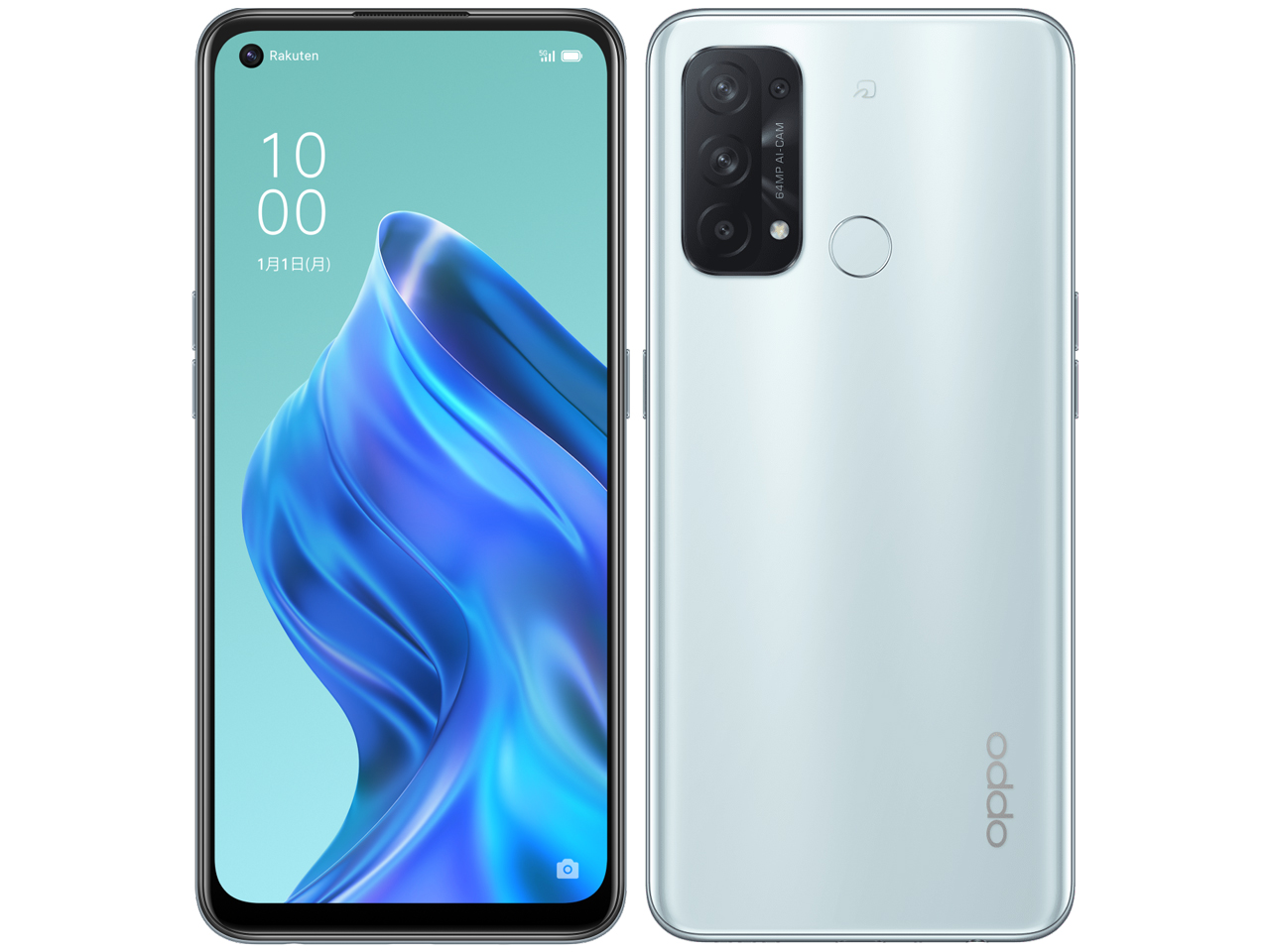 OPPO - 【新品未開封】ワイモバイル版 oppo reno5 A アイスブルーの+