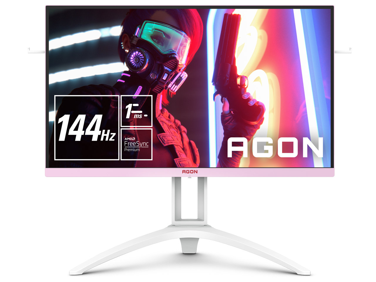AGON AG273FXR/11 [27インチ ホワイト&ピンク] の製品画像