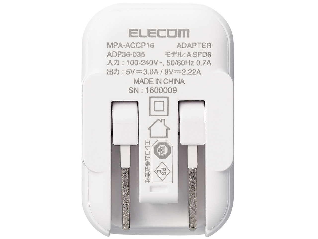 MPA-ACCP16WH [�z���C�g]