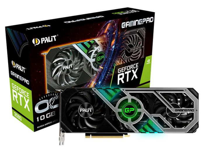 NED3080S19IA-132AA (GeForce RTX 3080 GamingPro OC V1 10GB) LHR�� [PCIExp 10GB] �h�X�p��Web���胂�f�� �̐��i�摜