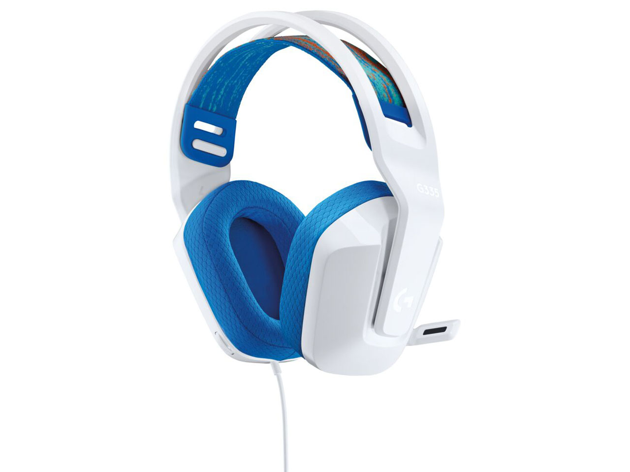 G335 Corded Gaming Headset G335WH [�z���C�g]
