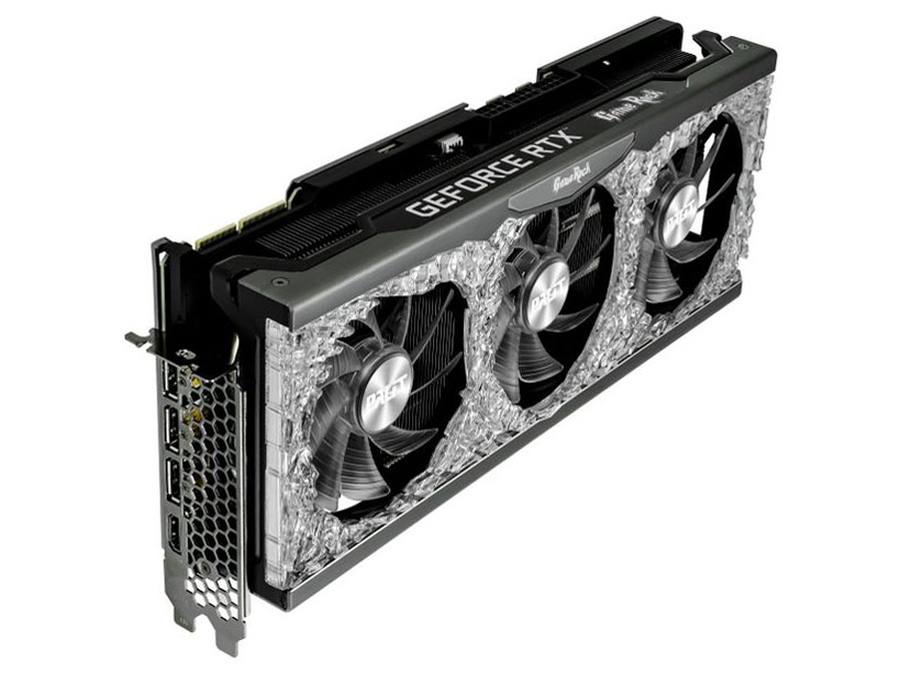 NED3080H19IA-1020G-V2 (GeForce RTX 3080 GameRock OC V1 10GB) LHR�� [PCIExp 10GB] �h�X�p��Web���胂�f��