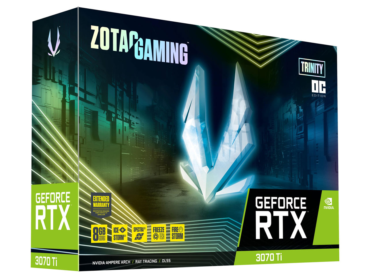 ZOTAC GAMING GeForce RTX 3070 Ti Trinity OC ZT-A30710J-10P [PCIExp 8GB]