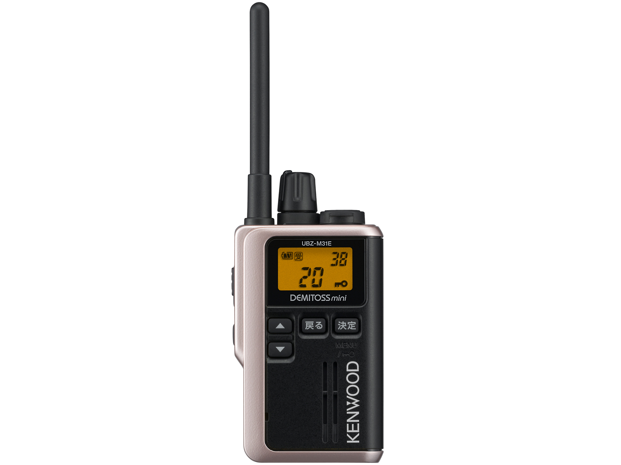 KENWOOD DEMITOSS mini UBZ-M31E 6台セット 楽天市場】ケンウッド UBZ-M31E イヤホンマイクセット 特定小