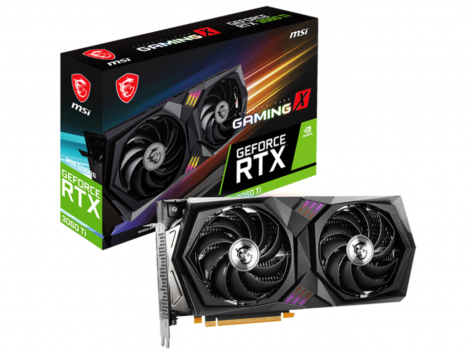 GeForce RTX 3060 Ti GAMING X 8G LHR [PCIExp 8GB] �̐��i�摜