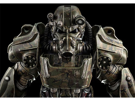 Fallout(�t�H�[���A�E�g) 1/6 T�]60 Camouflage Power Armor (1/6 T-60 ���ʁE�p���[�A�[�}�[)