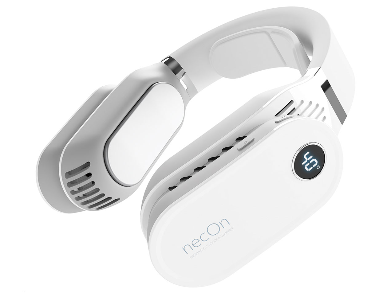 EYLE necOn WEARABLE COOLER & WARMER ME02-NF02-01 [WHITE] �̐��i�摜