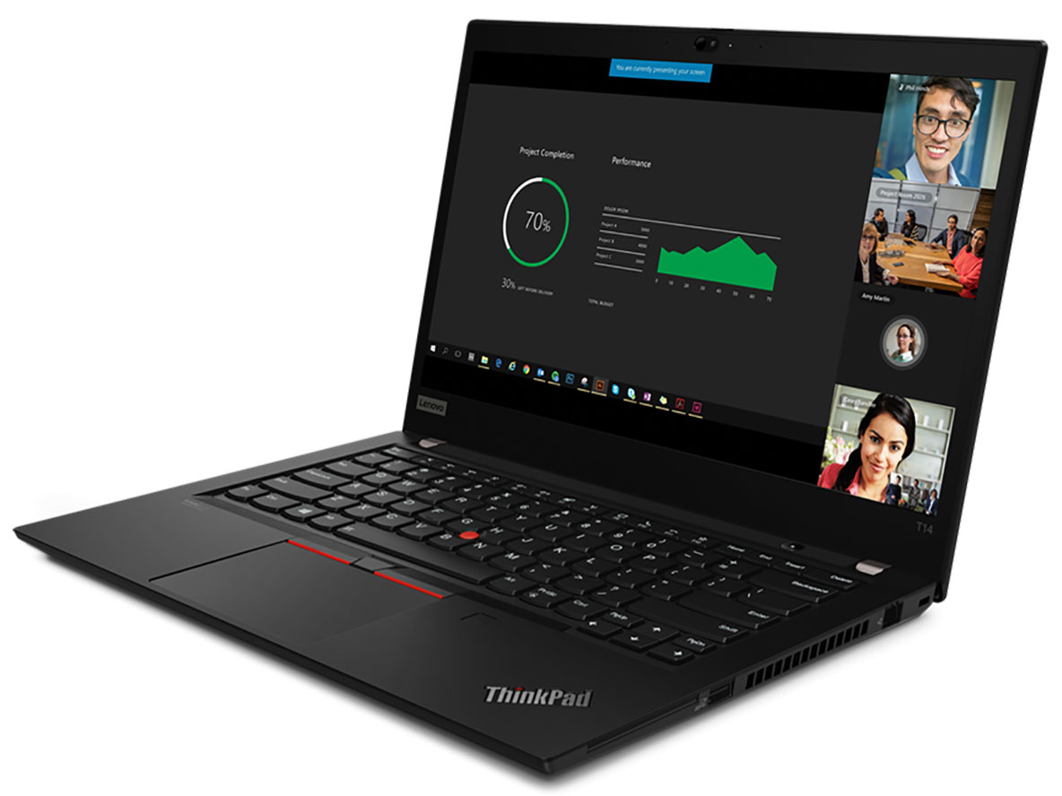ThinkPad T14 Gen 2 AMD Ryzen 7 PRO 5850U�E16GB�������[�E512GB SSD�E14�^�t��HD�t������ 20XKS00A00 �̐��i�摜