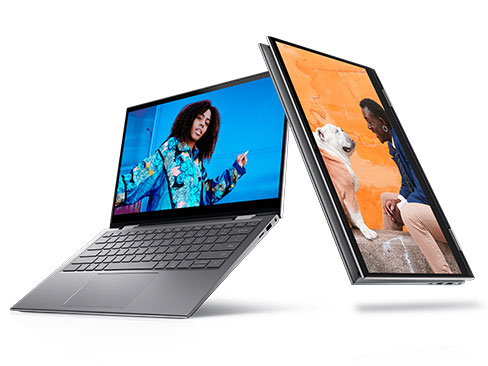 Inspiron 14 2-in-1 Intel �v���`�i Core i7 1165G7�E16GB�������E1TB SSD���ڃ��f��(�w��F�؃��[�_�[�E�A�N�e�B�u�y���t) �̐��i�摜