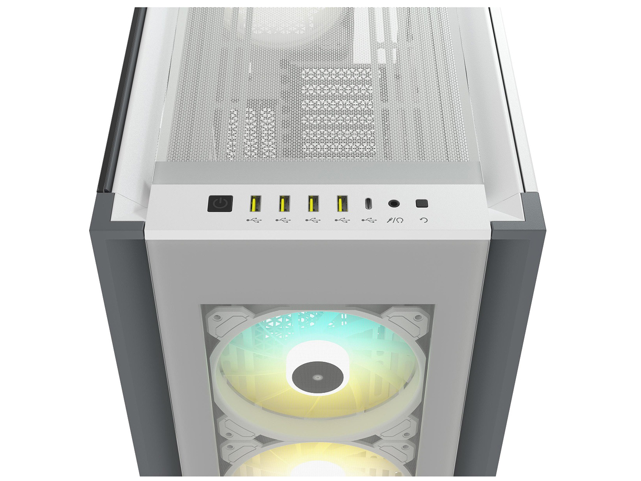 iCUE 7000X RGB Tempered Glass CC-9011227-WW [�z���C�g]