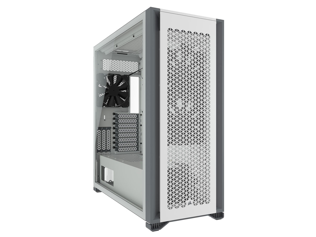 送料無料 CORSAIR 7000D AIRFLOW CC-9011219-WW Corsair 7000D Airflow Tempered Glass CC-9011219-WW [ホワイト