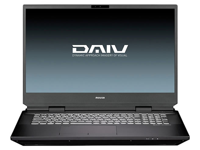 DAIV 7N Core i9 11900K/RTX 3080/32GB������/1TB NVMe SSD/17.3�^4K-UHD�t�����ڃ��f�� �̐��i�摜