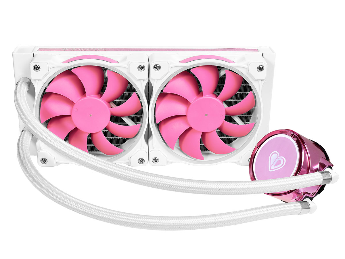 PINKFLOW240♡ホワイトu0026ピンクのかわいいゲーミングPC 