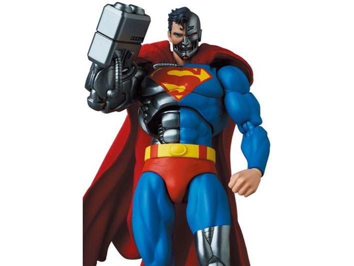 MAFEX RETURN OF SUPERMAN CYBORG SUPERMAN