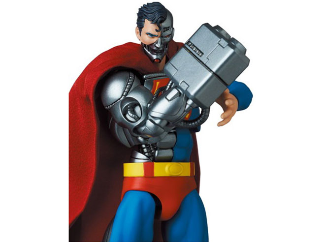 MAFEX RETURN OF SUPERMAN CYBORG SUPERMAN