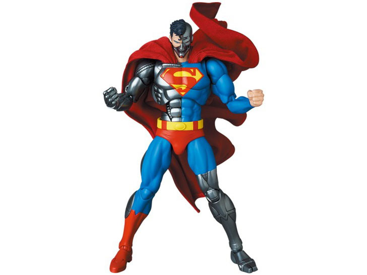 MAFEX RETURN OF SUPERMAN CYBORG SUPERMAN �̐��i�摜